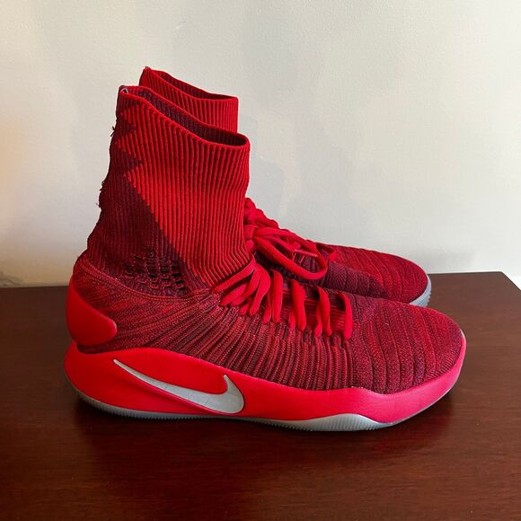 Nike Hyperdunk 2016 FlyKnit FK Team Red Basketball Shoes Mens 10.5 843390-606 main image 8